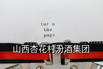 山西杏花村汾酒集團