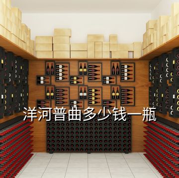 洋河普曲多少錢(qián)一瓶
