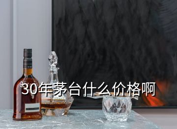 30年茅臺什么價(jià)格啊