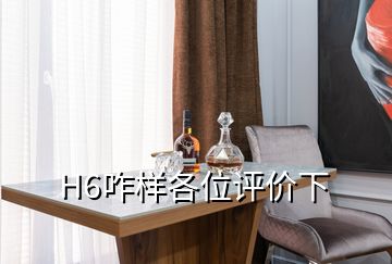 H6咋樣各位評(píng)價(jià)下