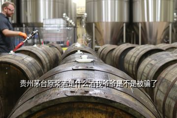 貴州茅臺原漿酒是什么酒我爺爺是不是被騙了