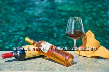 山西省汾陽(yáng)市杏花村三十年陳釀清香至尊48度汾酒的價(jià)格