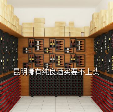 昆明哪有純良酒買要不上頭