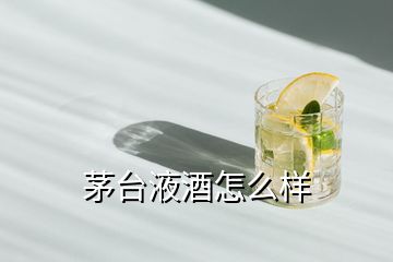 茅臺液酒怎么樣
