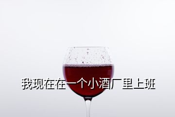 我現(xiàn)在在一個小酒廠里上班