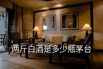 兩斤白酒是多少瓶茅臺