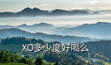 XO多少度好喝么