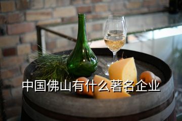 中國佛山有什么著名企業(yè)