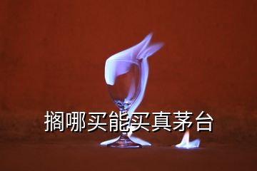 擱哪買(mǎi)能買(mǎi)真茅臺(tái)
