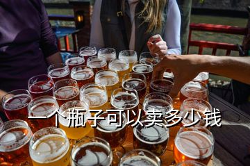 一個瓶子可以賣多少錢