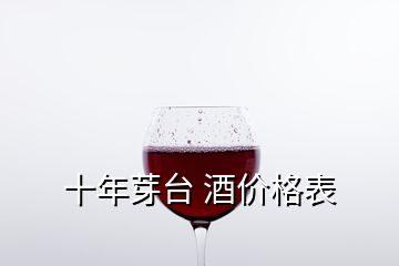 十年芽臺(tái) 酒價(jià)格表