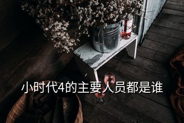 小時代4的主要人員都是誰