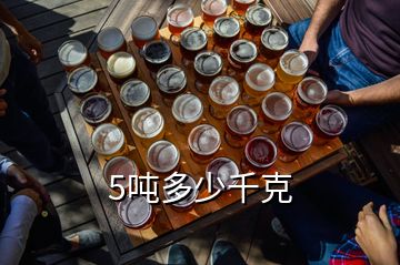 5噸多少千克