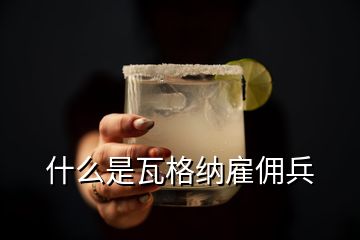 什么是瓦格納雇傭兵