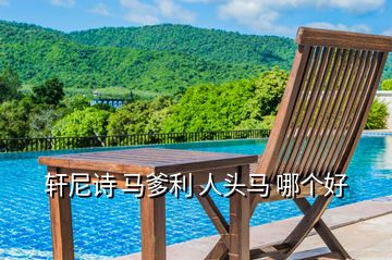 軒尼詩 馬爹利 人頭馬 哪個好