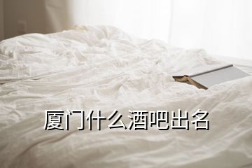 廈門什么酒吧出名