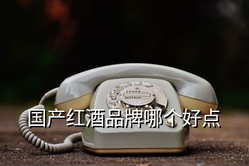 國(guó)產(chǎn)紅酒品牌哪個(gè)好點(diǎn)