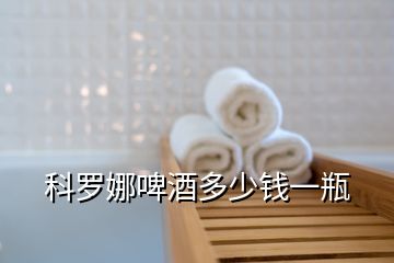 科羅娜啤酒多少錢(qián)一瓶