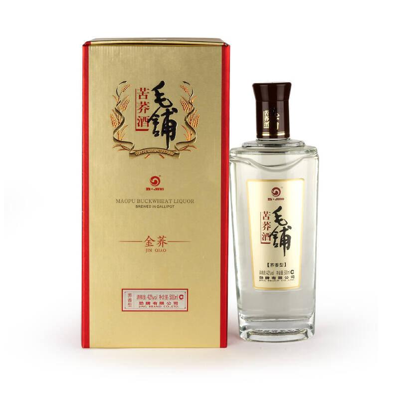 毛鋪苦蕎酒多少錢一瓶，依各類別而定