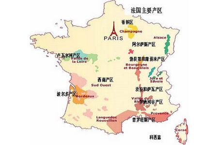 法國(guó)葡萄酒產(chǎn)區(qū)氣候特點(diǎn)